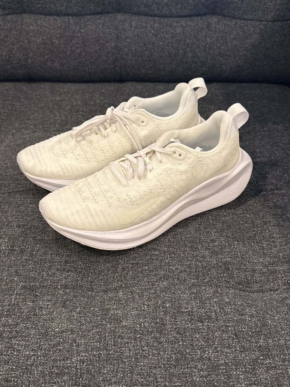 9W / 40.5EU - Nike ReactX Infinity Run 4 Women's Running Shoes in Triple White